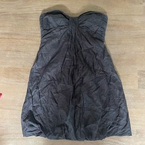 Grey JCrew Tube top mini dress